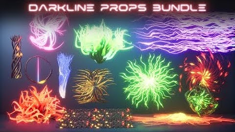 [UNITY] Darkline props: Mega Bundle  for #unity