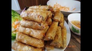Làm ra được Chả giò giòn lâu và giòn rụm là mong ước của rất đông c...