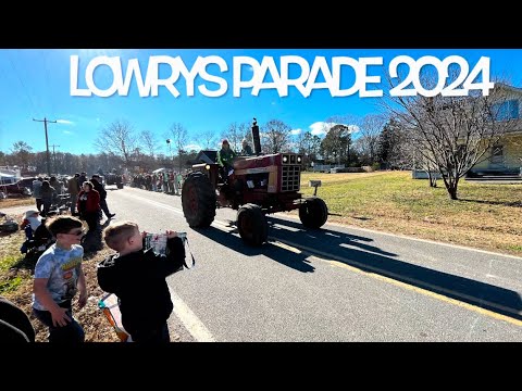 Lowrys Christmas parade 2024 part 3 - YouTube