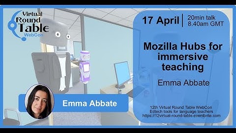 Emma Abbate: Mozilla Hubs for immersive teaching