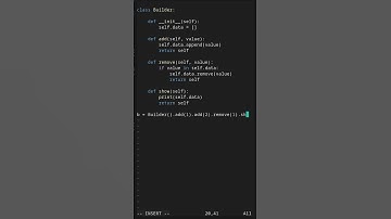 Building Fluent Interfaces with Method Chaining #coding #programming #python