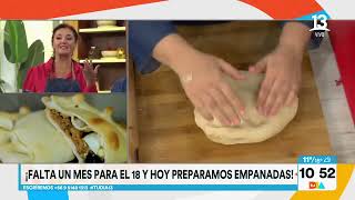 Empanada De Pino Camila Chef Explica Receta Casera. Tu Día, Canal 13