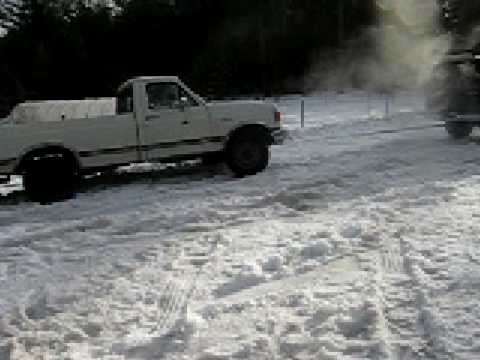 Ford f250 stuck in the snow Powell River