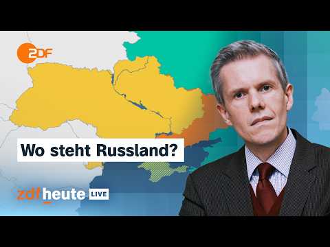 Ukraine unter Beschuss, Russland geschwächt: Was Angriffe und Benzinkrise verändern | ZDFheute live