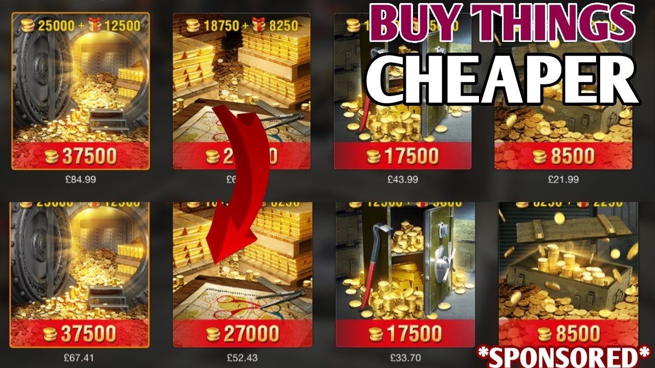 How to buy things cheaper in blitz! ad YouTube