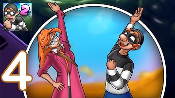 Robbery Bob 2: Double Trouble - Gameplay Walkthrough Part 4 - (Shamville 11-20)