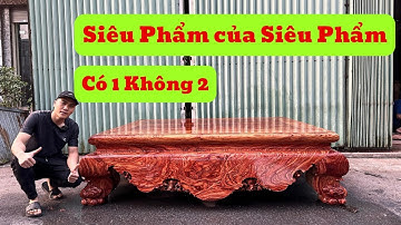 Siêu Phẩm Sập Gỗ Hương Đá Tứ Diện Vân Siêu Vip - Đồ Gỗ Nam Quỳnh