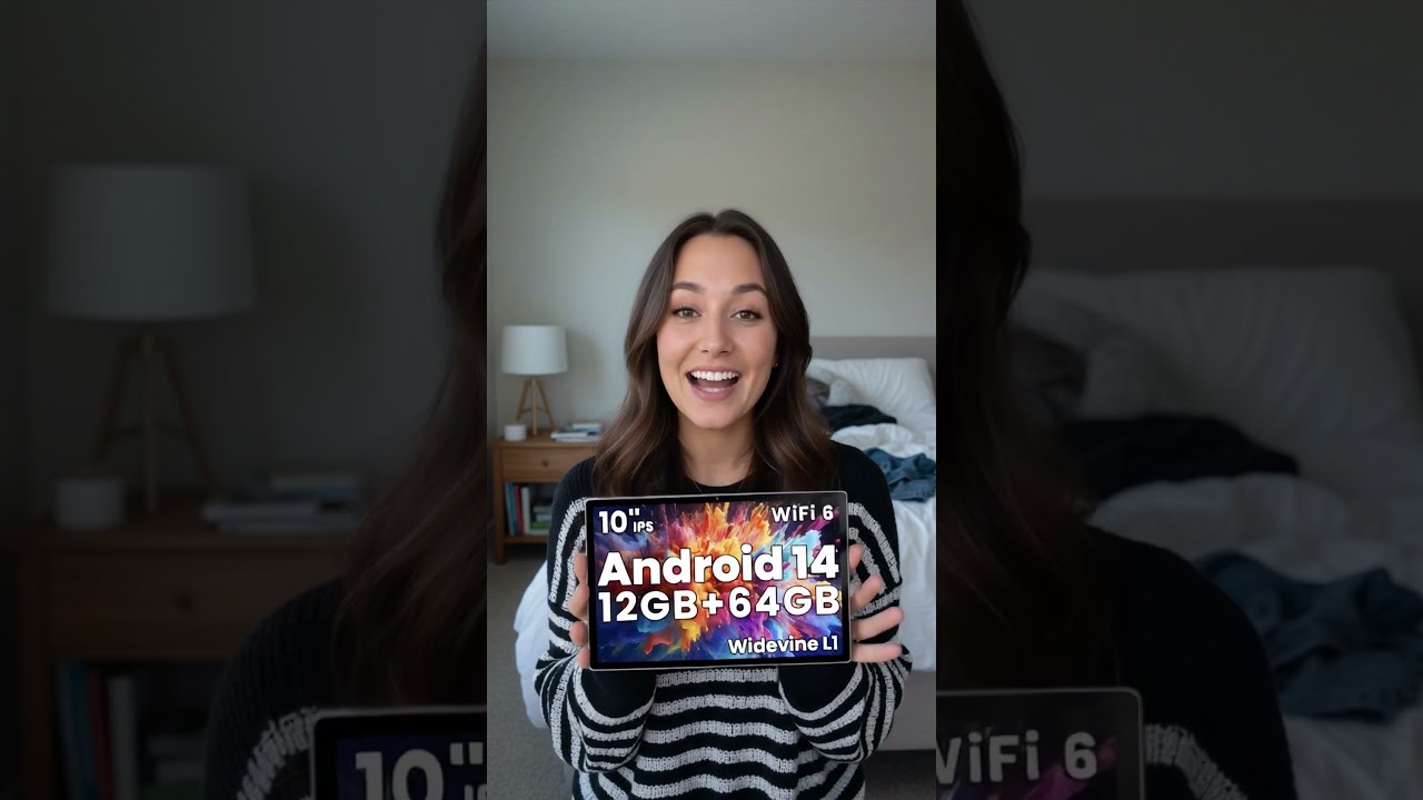 Tuotatop 2025 10.1" Android 14 Tablet — Everyday Powerhouse You Need