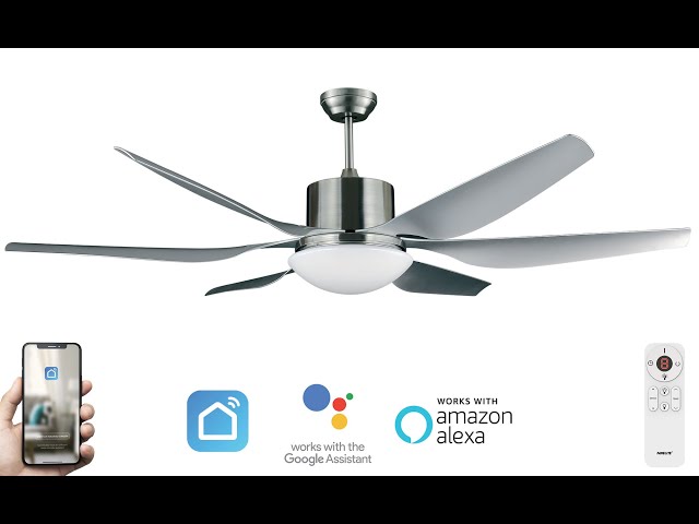 Ventilateur de plafond solaire à courant continu – MidiWatt Sarl