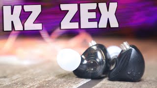 KZ ZEX Обзор недорогих электростатических гибридов