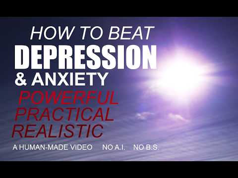 Rob Ager - how to beat DEPRESSION & ANXIETY 6 step method. Powerful practical realistic. Self-help