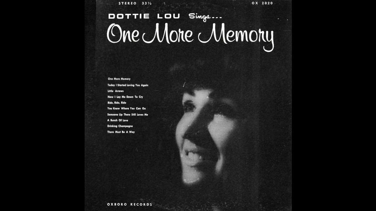 Dottie Lou - One More Memory (1969, Country, Full Album)