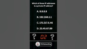 CCNA Exam Question with Answer #ccna #ccnp #network engineer #pmnetworking