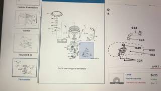 GE General Electric  washer parts price