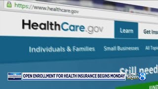 Open enrollment for health insurance begins Monday