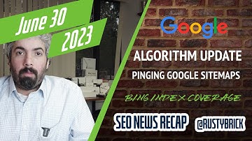 Google Search Ranking Volatility, Ping Google Sitemaps, Bing Index Coverage, AI, Search, Local & PPC