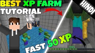 Minecraft: EASY MOB XP FARM TUTORIAL! (WITH MONSTER SPAWNER)