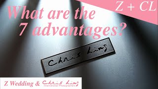 ⁣What are the 7 advantages when you sign with Z Wedding and Chris Ling Photography?