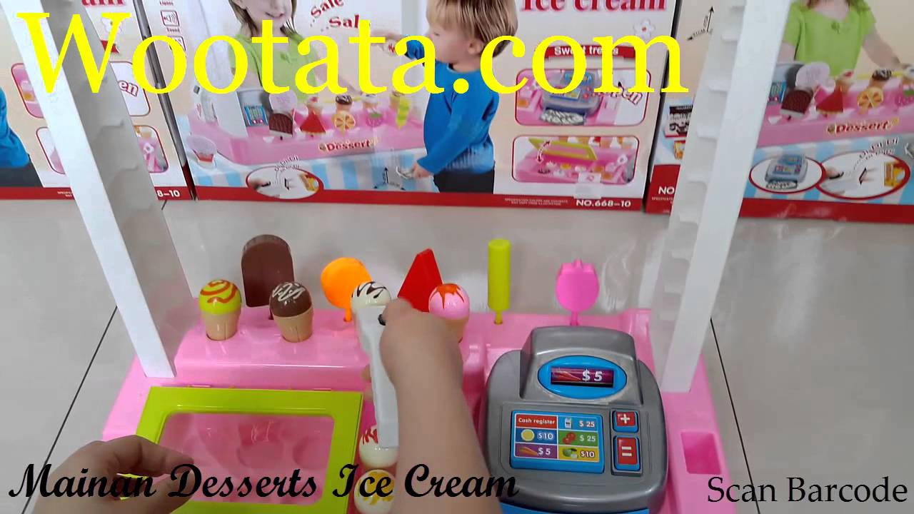 Jual Mainan Desserts Ice Cream Termurah - YouTube