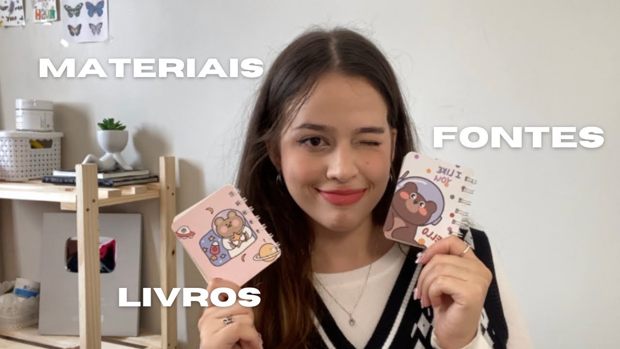 Meus materiais de coreano 🇰🇷 | livros, cadernos, canais, etc