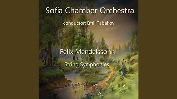 String Symphony No. 8 in D Major: 3. Menuetto, Trio - Presto