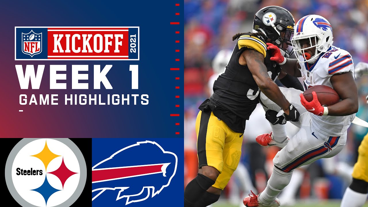 Luske Brudgom Prestige Steelers vs. Bills Week 1 Highlights | NFL 2021 - YouTube