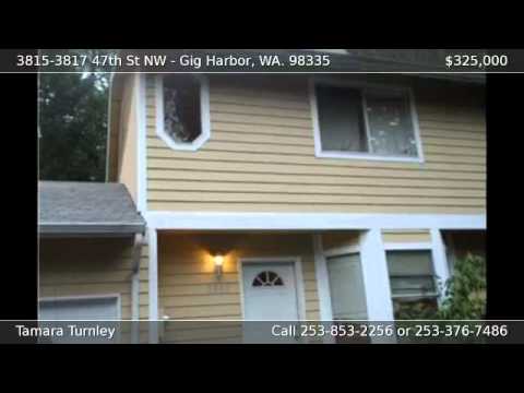 3815-3817 47th St, Gig Harbor, WA home video tour