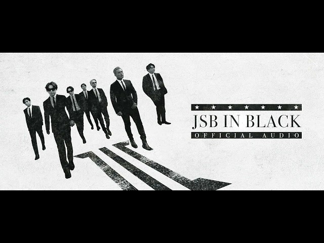 J SOUL BROTHERS III from EXILE TRIBE - JSB IN BLACK