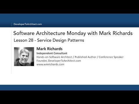 Lesson 28 - Service Design Patterns