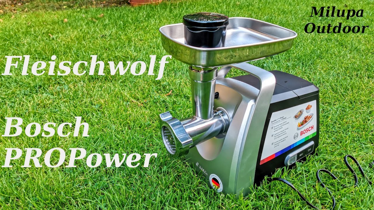 Fleischwolf Bosch PRO Power" / Unboxing und kurzer Test / über 20  Funktionen,Fleischwolf »MFW68660« - YouTube