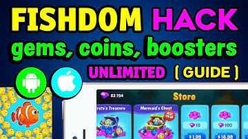 Fishdom Hack Mod Apk Tutorial {iOS & Android} Get Unlimited Gems, Boosters & Coins For Free