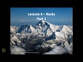 Lecture 4  rocks part 1