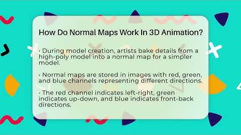 How Do Normal Maps Work In 3D Animation? - The Animation Reel
