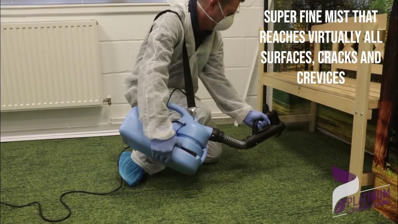 Fog Cleaning Fogging Machines Platinum Cleaning YouTube