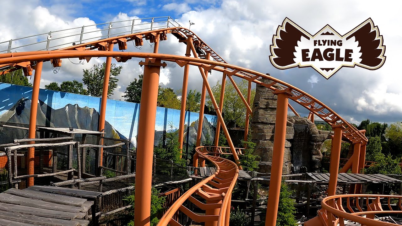 Flying Eagle [4K] Front Seat POV LEGOLAND Billund Resort YouTube