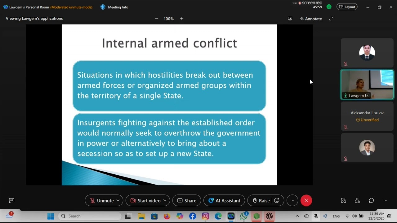 12th Class of Master of Laws (LLM) in Law and Gender, Faculty of Law, University of Belgrade, Serbia