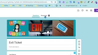 Reuse Google Forms from Last Year Profile