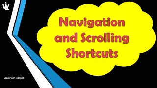 Navigation and Scrolling shortcuts in Visual Studio 2022