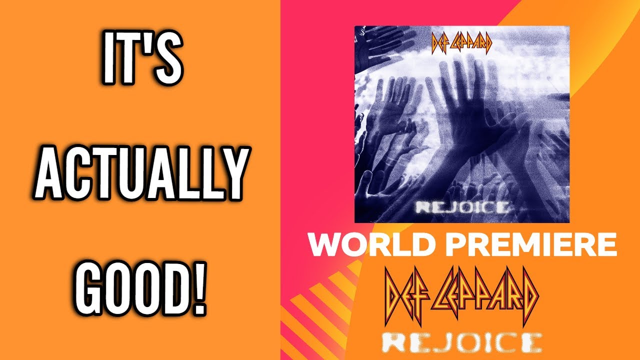 New Def Leppard Song Is Actually Pretty Good! #rejoice - YouTube