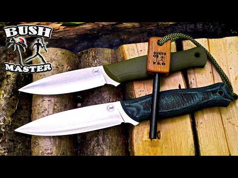 KOLIBRI 2XL Knife by Sem Nozhey (Seven Knives). FOREST TEST. Knives for the woods