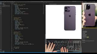 Famous ASMR Programming - Back of iPhone 14 pro max with CSS - No Talking Net Worth