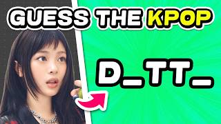 GUESS K-POP WITHOUT VOWELS (Idols, Groups & Songs) | Kpop Quiz screenshot 3