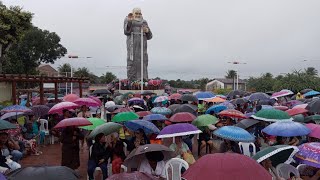 Frei Damião.  Romaria e feira em Canafístula de Frei Damião Palmeira dos Índios Al. Dia 04/06/2023.