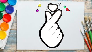How to Draw Finger Snap Drawing || easy pencil drawing || step by step easy drawing