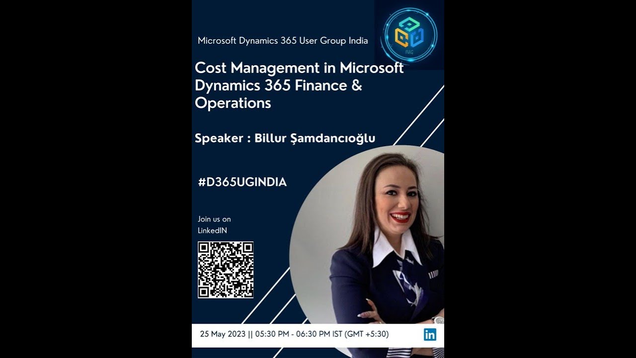 Session 27 D365UGINDIA Cost Management In Dynamics 365 F O  session-27-d365ugindia-cost-management-in-dynamics-365-f-o