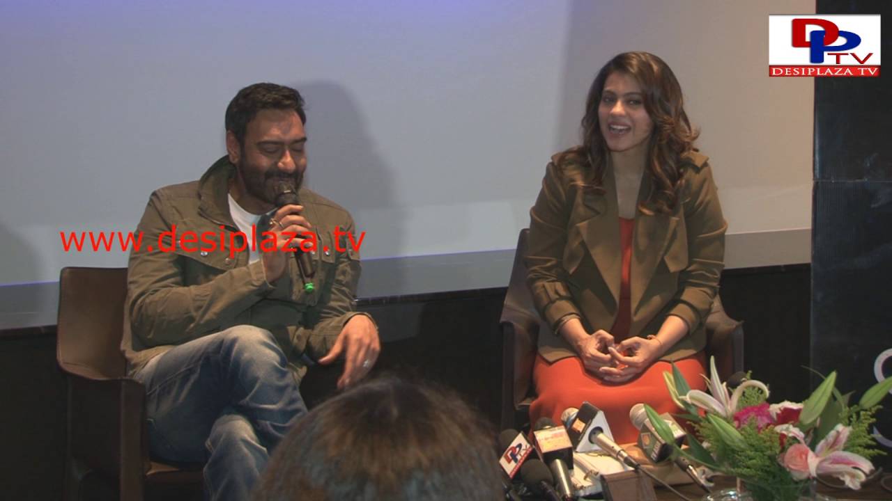 Ajay Devgan & Kajol promotion For Shivaay Movie in Dallas, Texas || Desiplaza Dallas