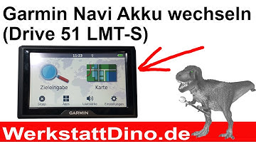 Garmin Navi Akku wechseln (Drive 51 LMT-S)