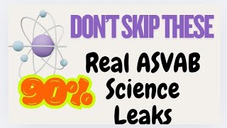 Don’t Take ASVAB Science Until You’ve Seen These 120 Questions