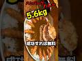 5.6kg制限時間45分ハンバーグカレー「安田屋」