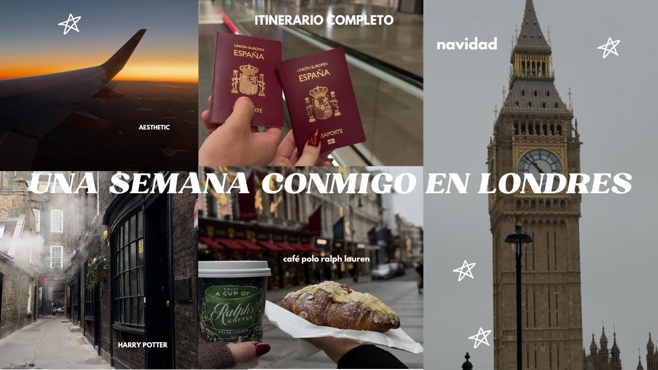 ¿UNA SEMANA EN LONDRES ? ITINERARIO | dónde comer ? que hacer ? plan en pareja , aesthetic *TRUCOS*